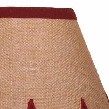 Heritage House Star Lampshade 16 In Barn Red 6W040017 - The Fox Decor
